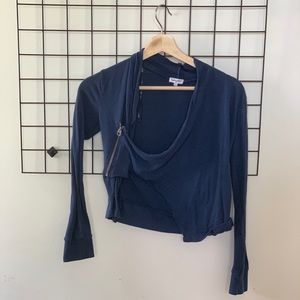 Splendid Navy Lightweight Cardigan Sz 10